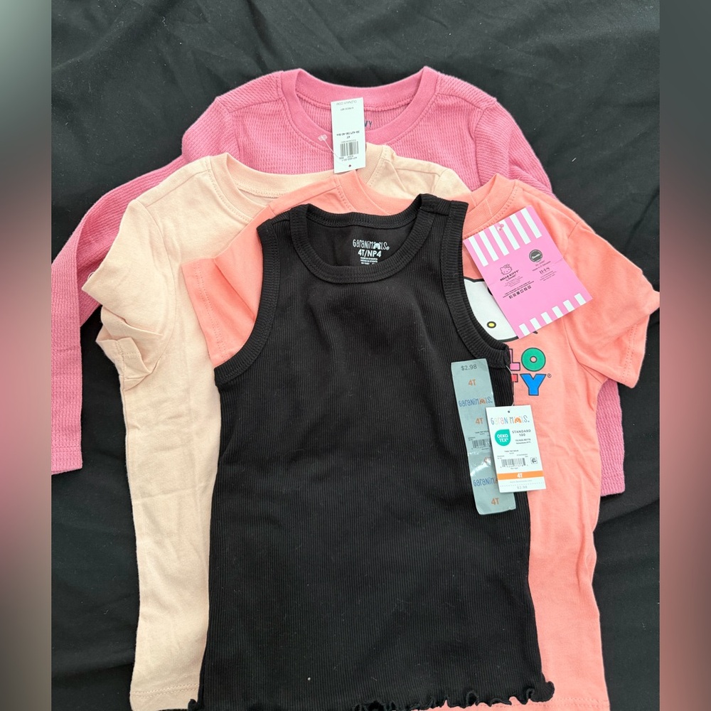 NWT 4T shirt bundle